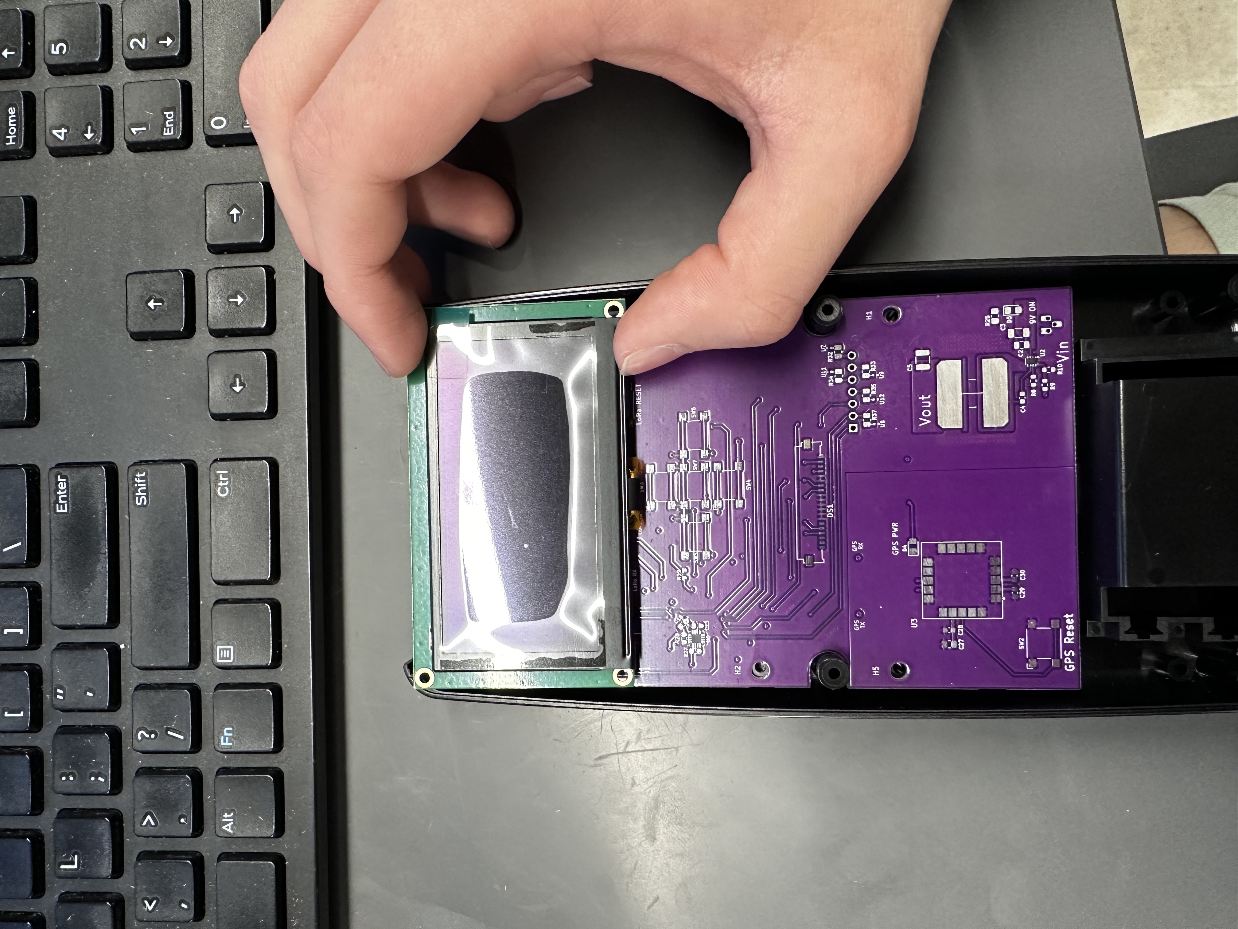 OLED clearance conflict